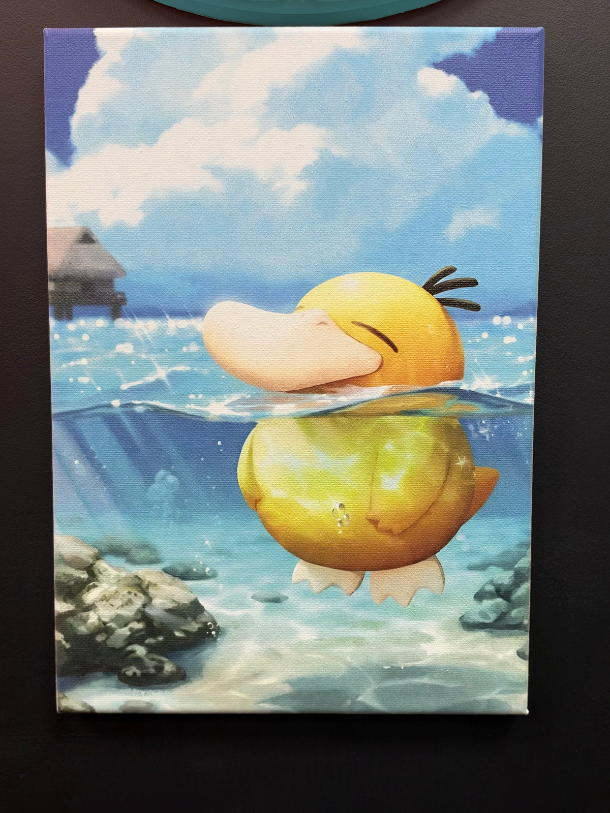Psyduck canvas