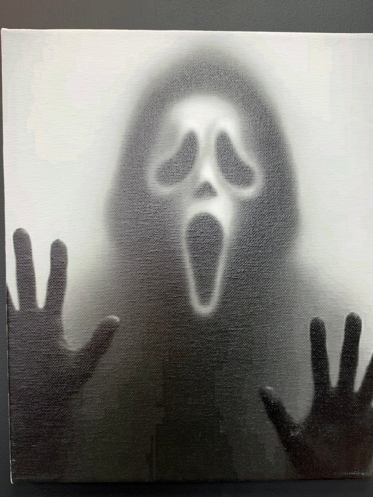 Ghost face canvas