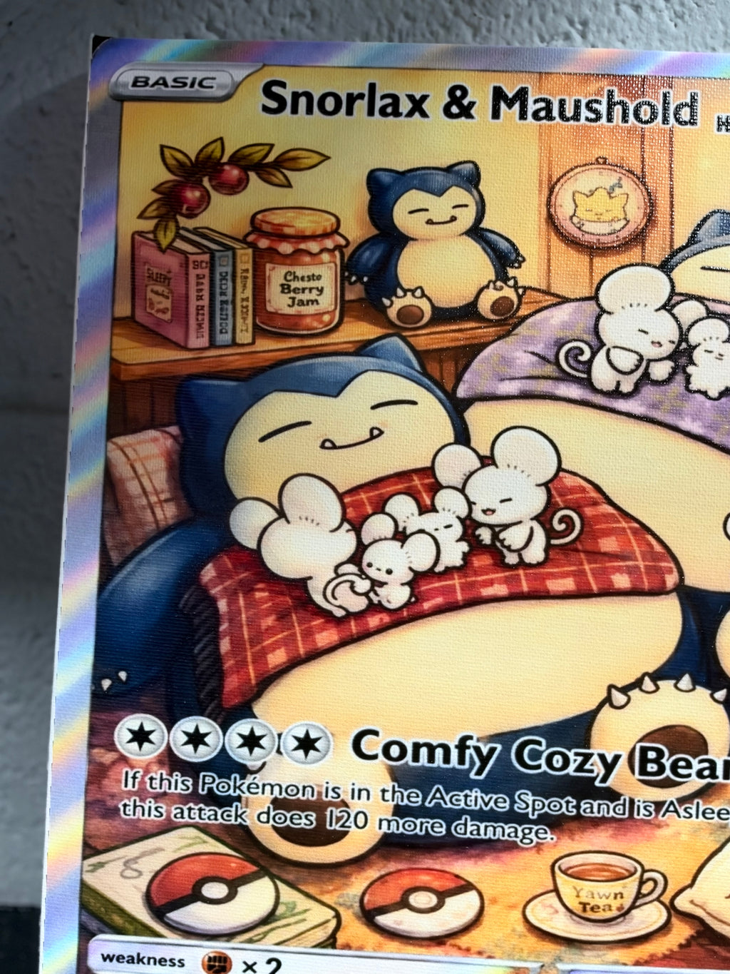 Snorlax canvas