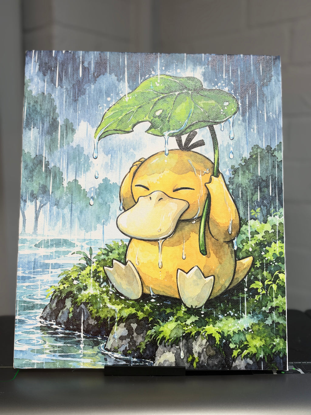 Psyduck canvas