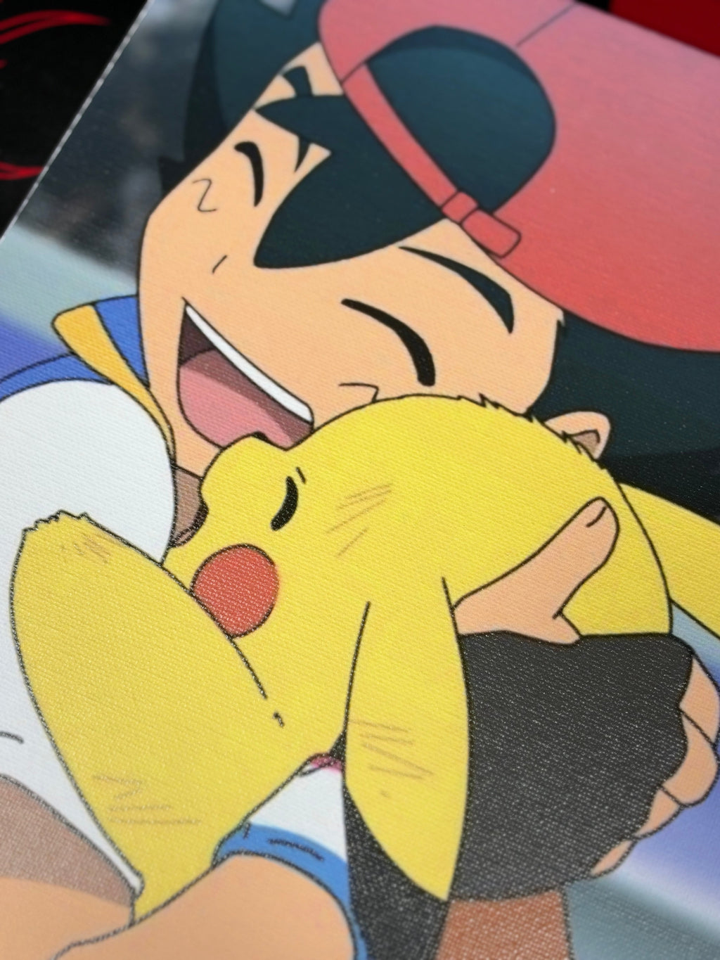 Ash and pika canvas