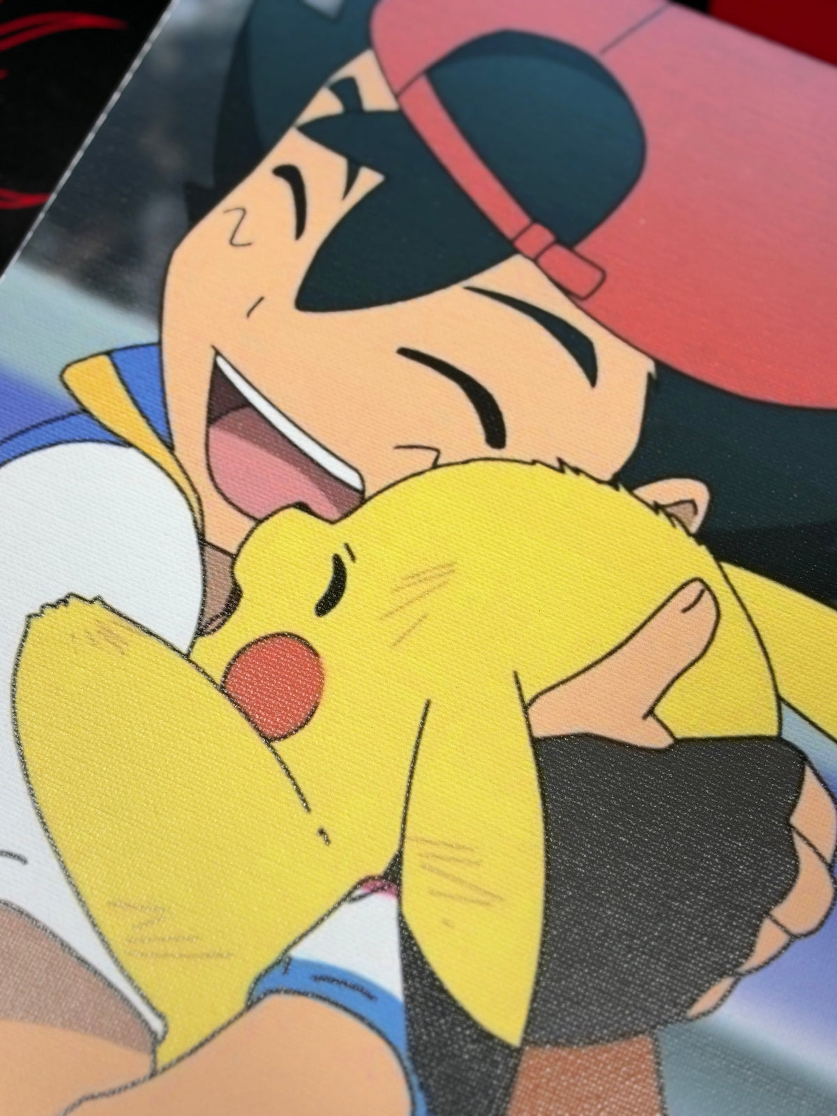 Ash and pika canvas