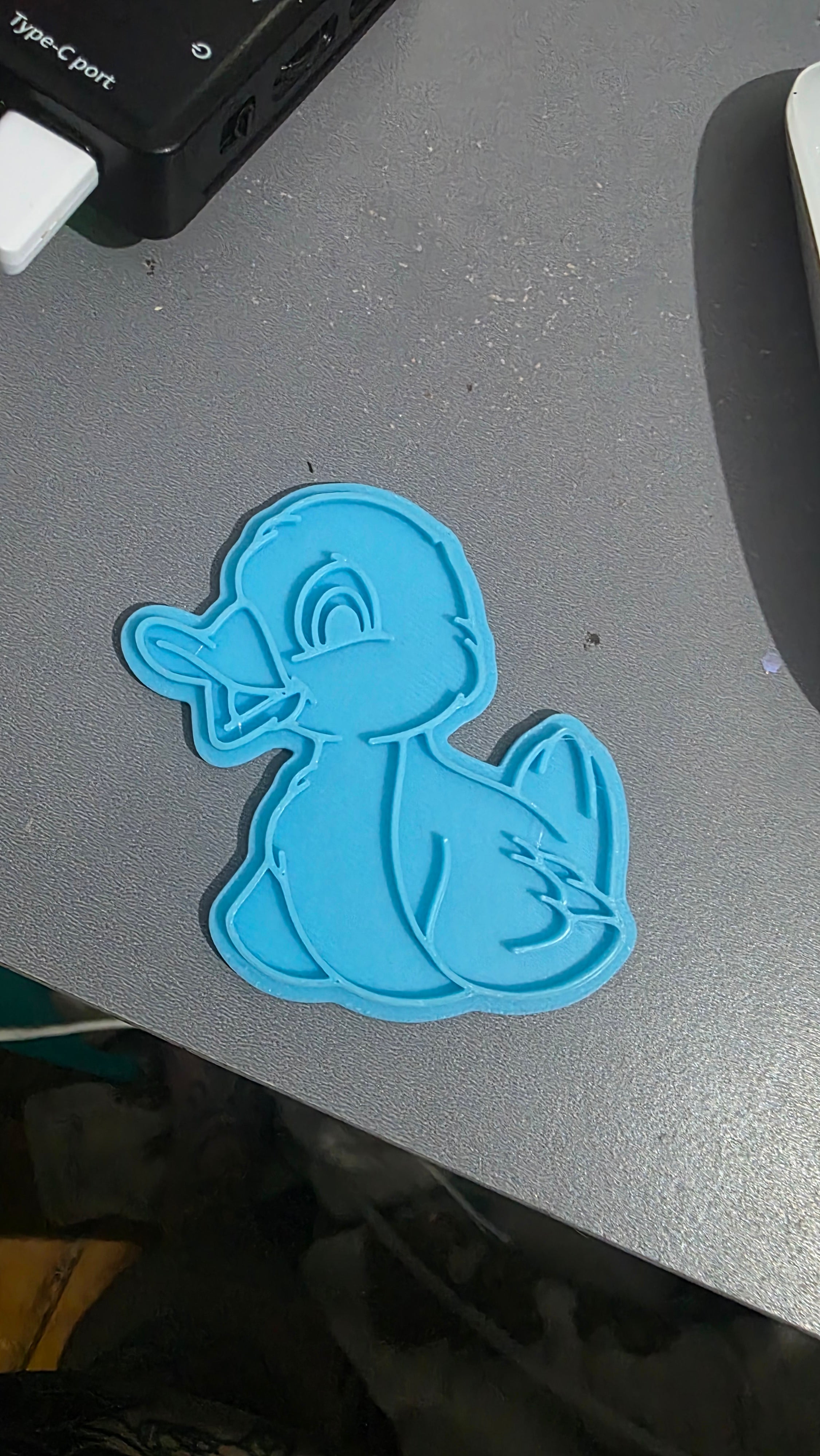 Duck dog cookies