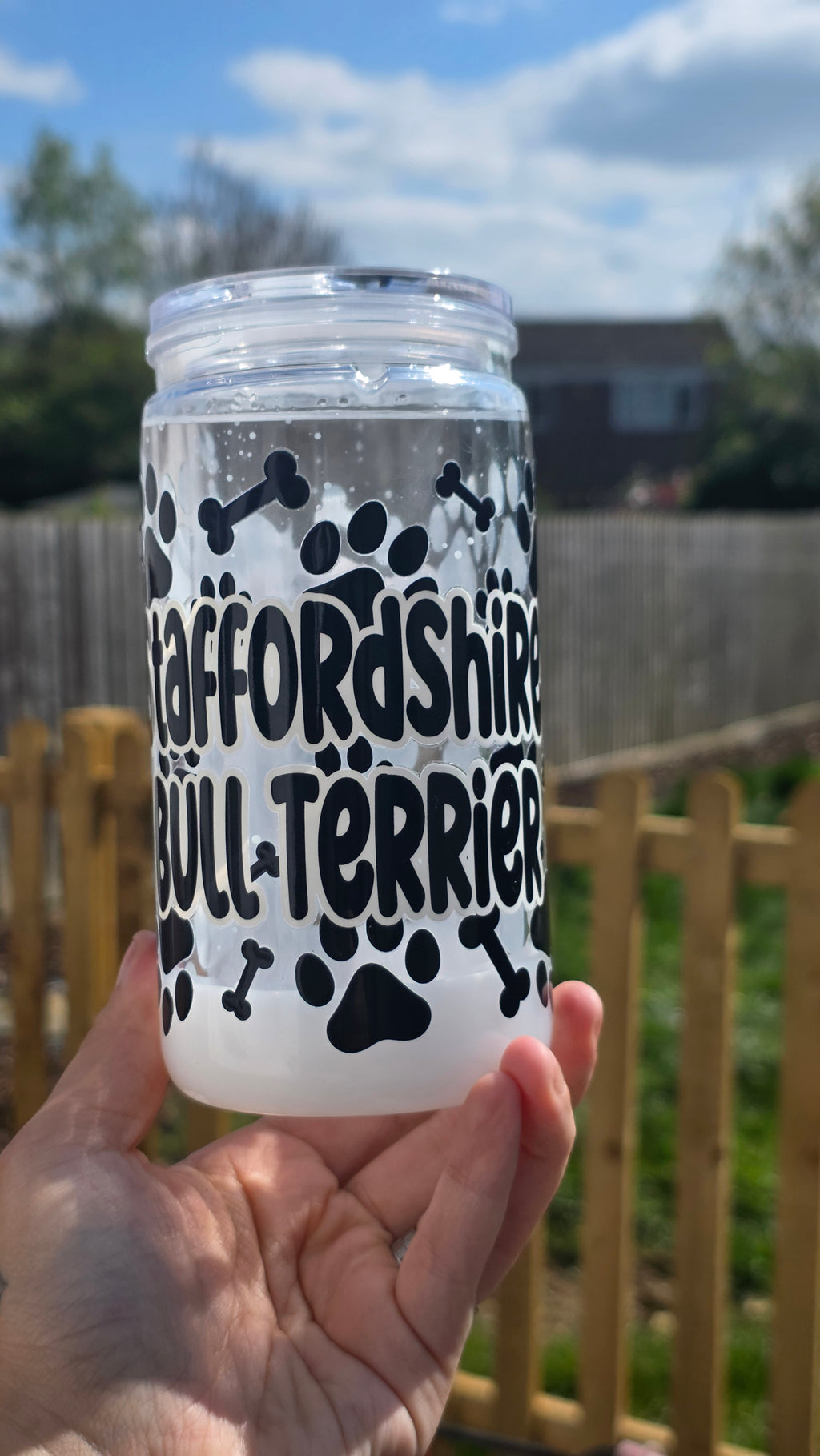 Staffie tumbler