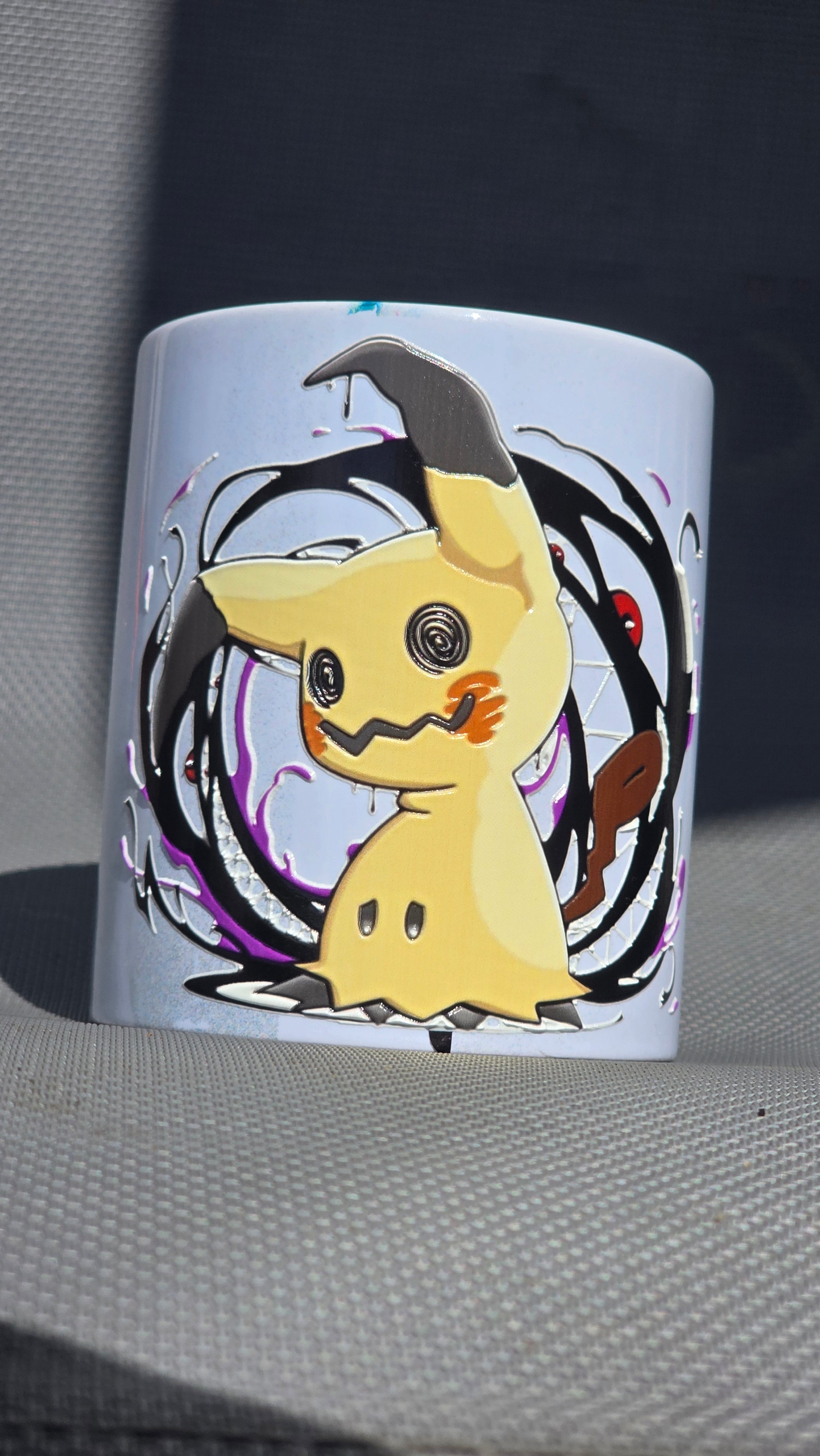 Mimikyu mug - raised texture