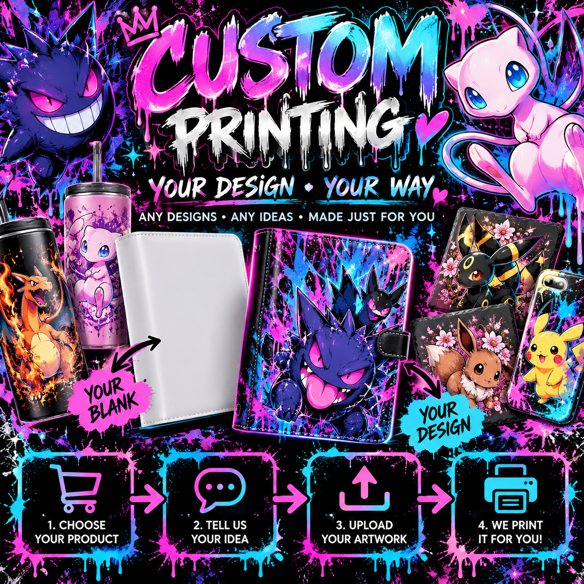 Custom 4 pocket binder