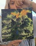 Tyranitar & Moltres Canvas